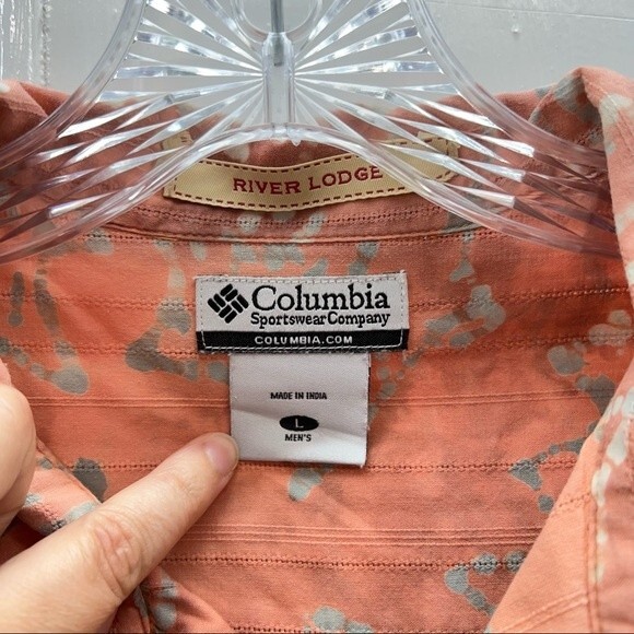 Columbia River Lodge short sleeve button down shirt lightweight men's large - Picture 5 of 5